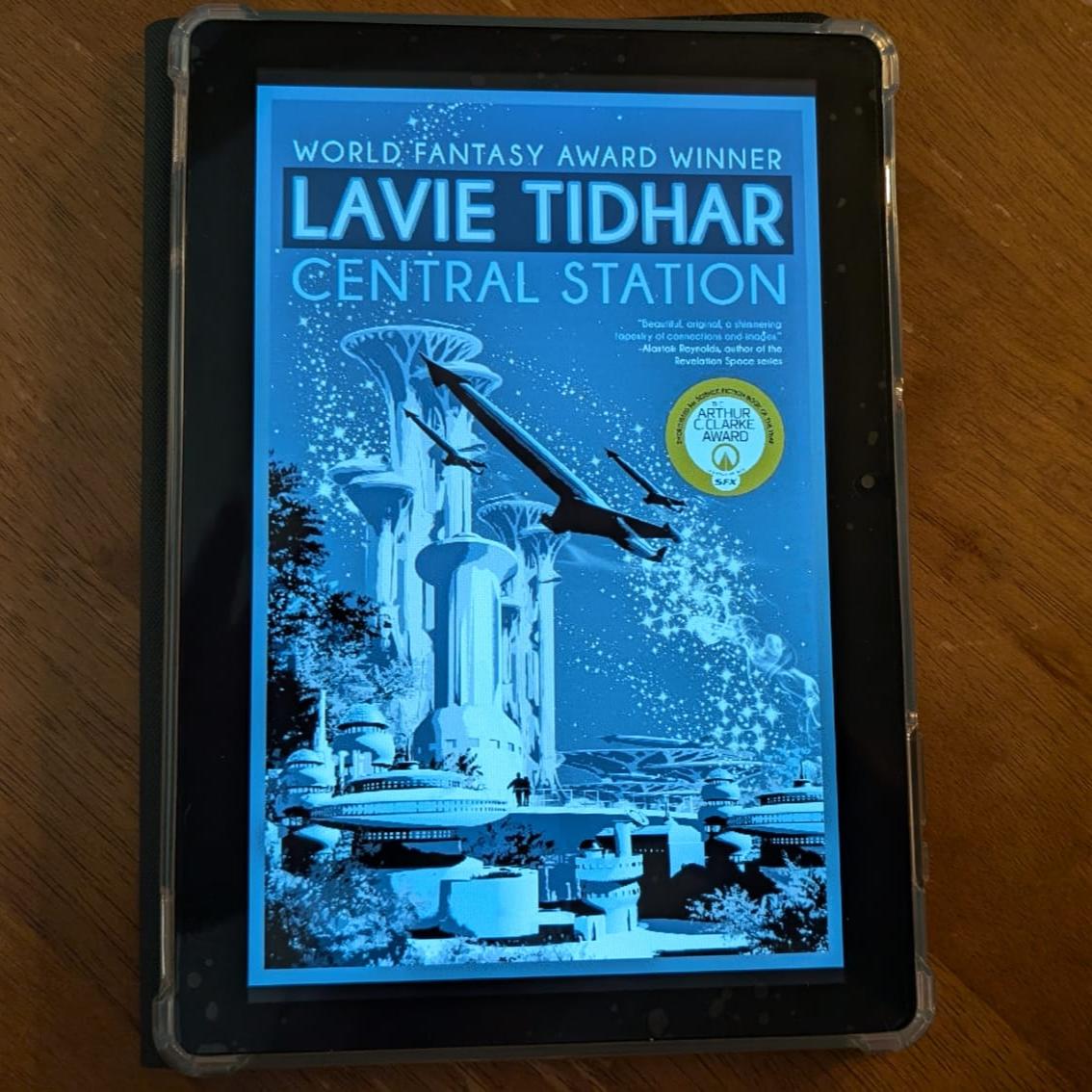 An image of the cover of Central Station, by Lavie Tidhar