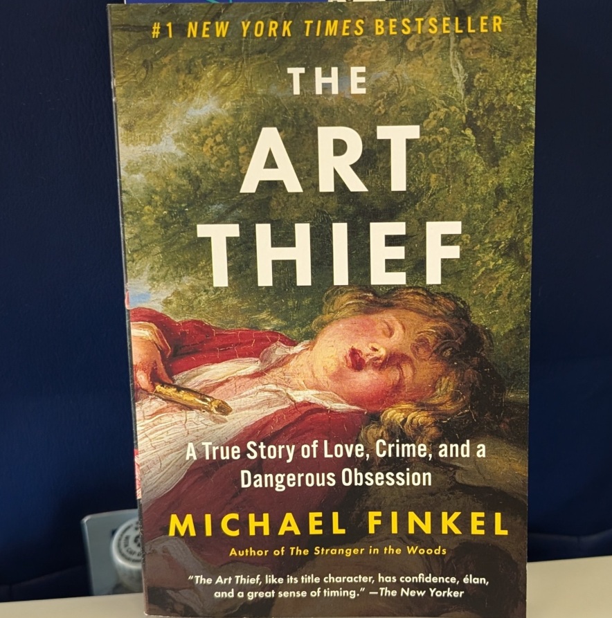 A photo of "the Art Thief" by Michael Finkel