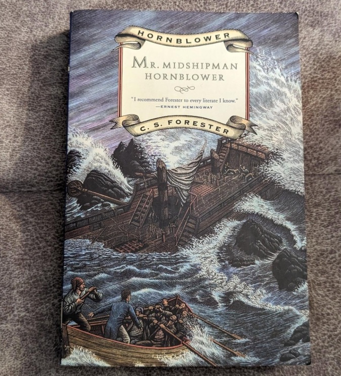 A photo of the cover of Mr. Midshipman Hornblower, by C.S. Forester
